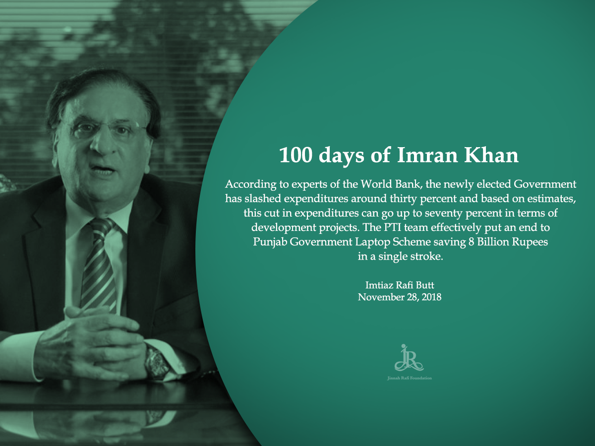 100 days of Imran Khan